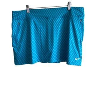 Nike Tour Performance Dri-Fit Turquoise Golf Skort XLarge